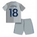 Everton Ashley Young #18 Tredjedraktsett Barn 2023-24 Korte ermer (+ Korte bukser)